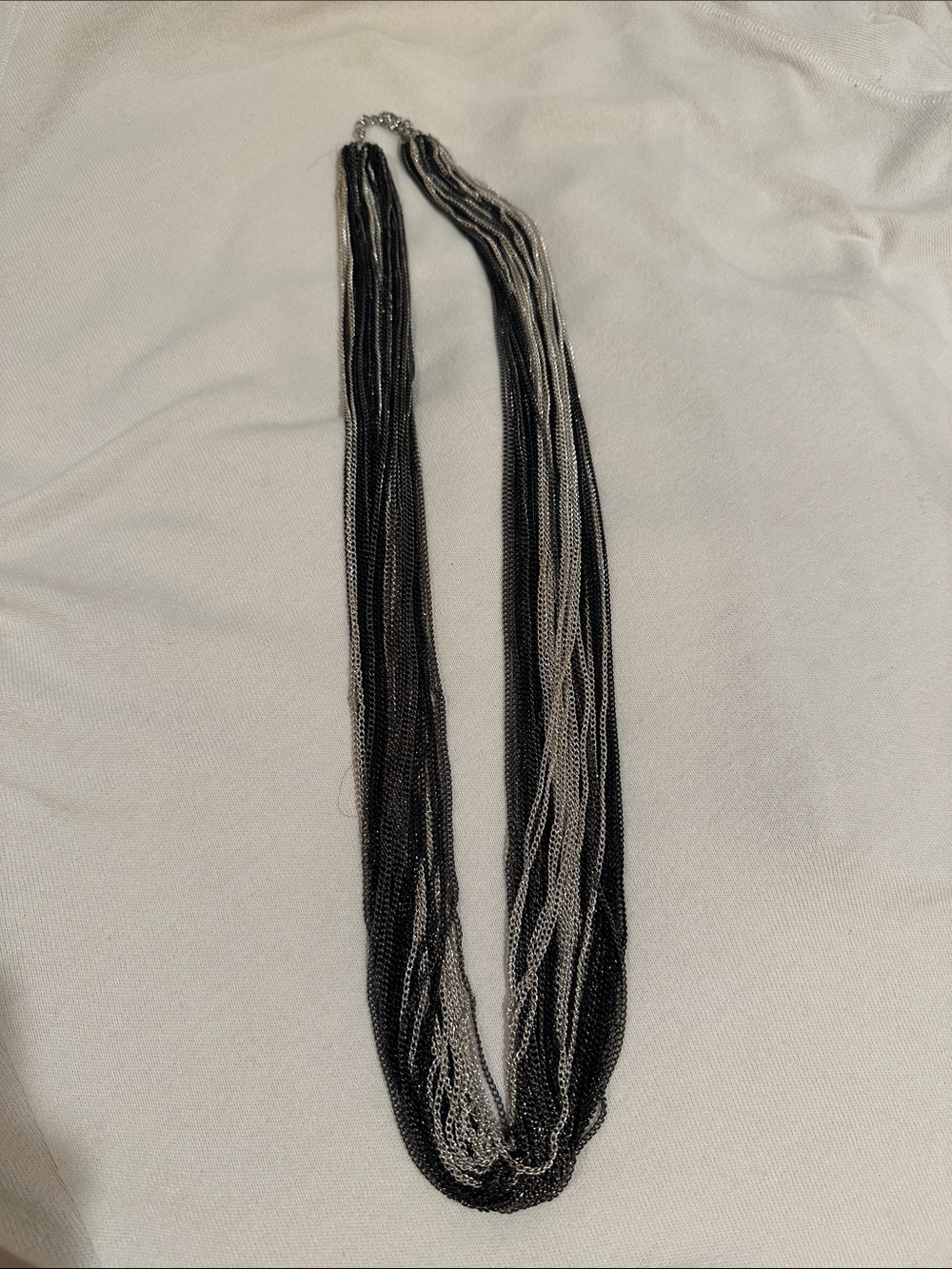 Layered chain necklace